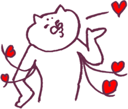 The cat which I drew 2 sticker #6237046