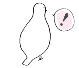 Reaction of pigeon sticker #6237169