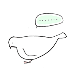 Reaction of pigeon sticker #6237170