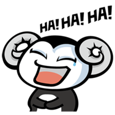 A black sheep "OME!OME!" sticker #6237898