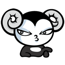 A black sheep "OME!OME!" sticker #6237900