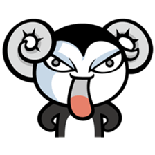 A black sheep "OME!OME!" sticker #6237904