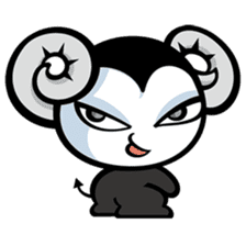 A black sheep "OME!OME!" sticker #6237905