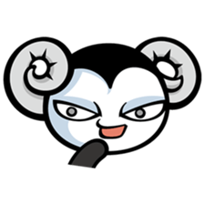 A black sheep "OME!OME!" sticker #6237908