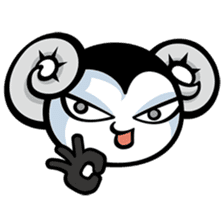 A black sheep "OME!OME!" sticker #6237910