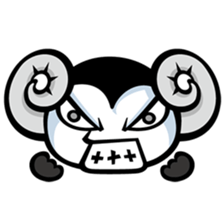 A black sheep "OME!OME!" sticker #6237915