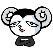 A black sheep "OME!OME!" sticker #6237922