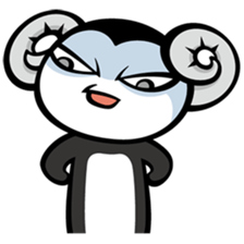 A black sheep "OME!OME!" sticker #6237924