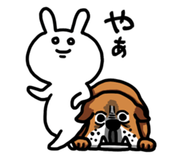 Nature of rabbit sticker #6238968