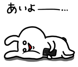 Nature of rabbit sticker #6238974