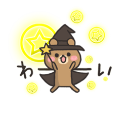 Magician of the bear sticker #6239481