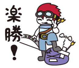 RPG adventurer sticker #6239848