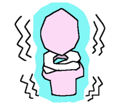 Kawaii Cheerful Toilet Bowls new sticker #6239956
