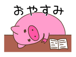 Pig of TOCO-chan sticker #6240092