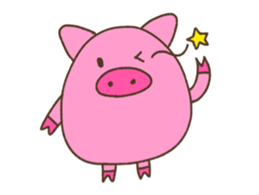Pig of TOCO-chan sticker #6240098