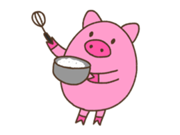 Pig of TOCO-chan sticker #6240100