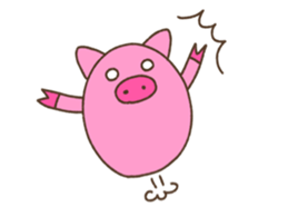 Pig of TOCO-chan sticker #6240101