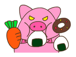 Pig of TOCO-chan sticker #6240102