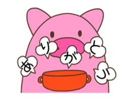 Pig of TOCO-chan sticker #6240111