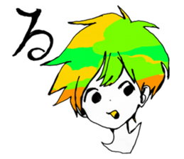 AIUEO STICKERS season2 sticker #6240183