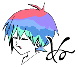 AIUEO STICKERS season1 sticker #6240750