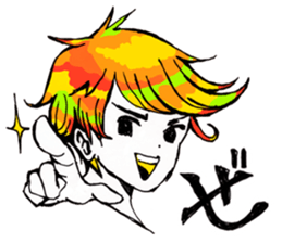 AIUEO STICKERS season1 sticker #6240761