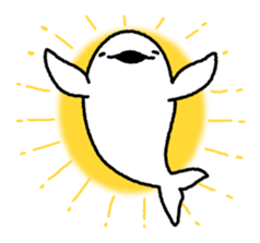 Finless black porpoise sticker #6240774