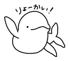 Finless black porpoise sticker #6240775