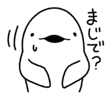 Finless black porpoise sticker #6240778