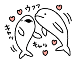 Finless black porpoise sticker #6240780