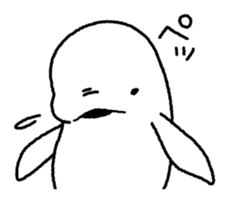 Finless black porpoise sticker #6240781