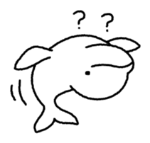 Finless black porpoise sticker #6240797