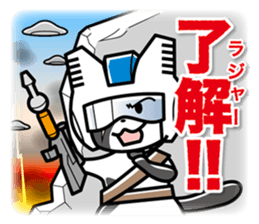 Earth Defence Cats Force sticker #6240854