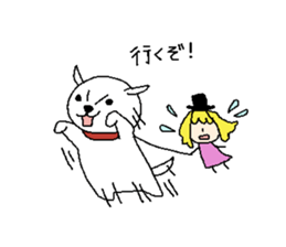 Feelling of dogs sticker #6241335