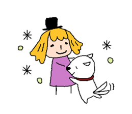 Feelling of dogs sticker #6241365