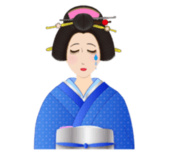 Life of a Modern Ukiyo-e Girl2 sticker #6241630