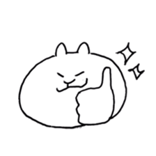 white bear bear sticker #6241731