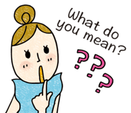 Active office worker Mss. Hayama 3 [ENG] sticker #6241963