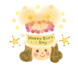 sticker of the celebration sticker #6242348