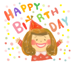 sticker of the celebration sticker #6242350