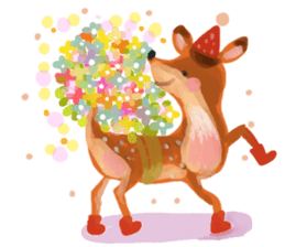 sticker of the celebration sticker #6242360