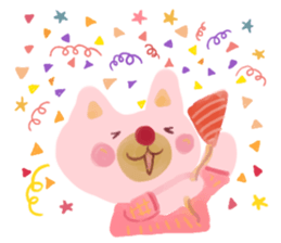 sticker of the celebration sticker #6242361