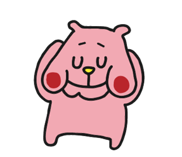 Pink Bull-Dog sticker #6242570