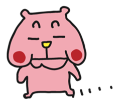 Pink Bull-Dog sticker #6242576