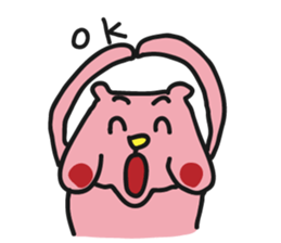 Pink Bull-Dog sticker #6242594