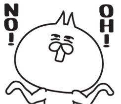 Irresponsible cat sticker #6242713