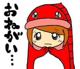 carp girl sticker #6242933