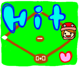 carp girl sticker #6242936