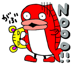 carp girl sticker #6242961