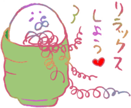 Hairy creature 2 sticker #6243174